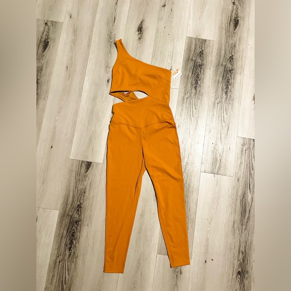 Free People Transcend Limits Onesie orange size XL - Picture 3 of 5
